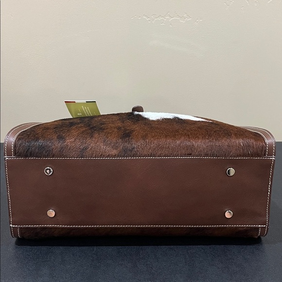 Cavalcanti Collection | Italian Hair On Cowhide Leather Tote Bag - Picture 7 of 17